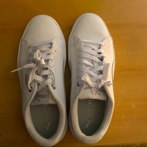 Puma white sneakers